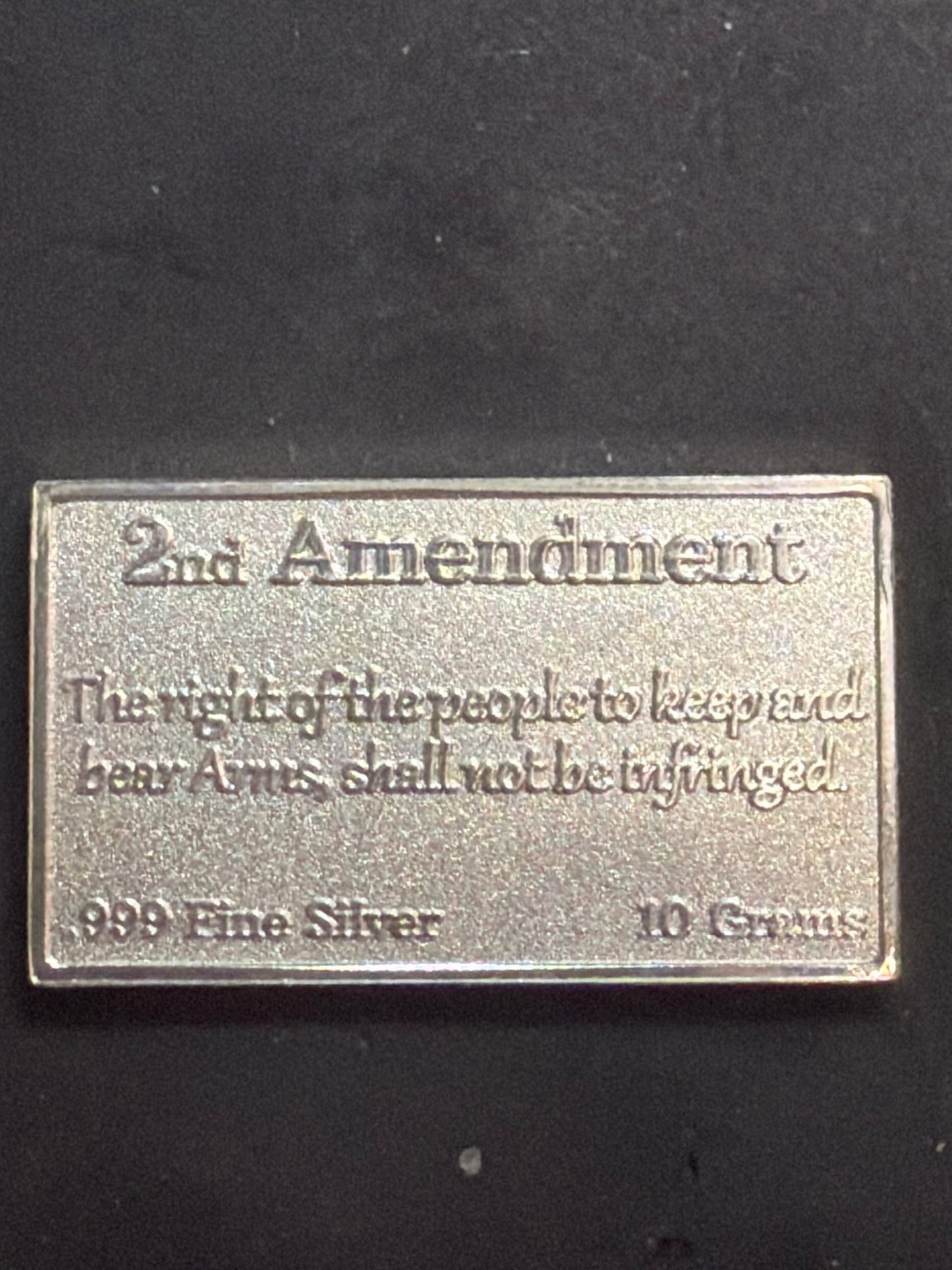 "Don't Tread On Me" (Gadsden Flag) 10 Gram .999 Fine Silver Bar