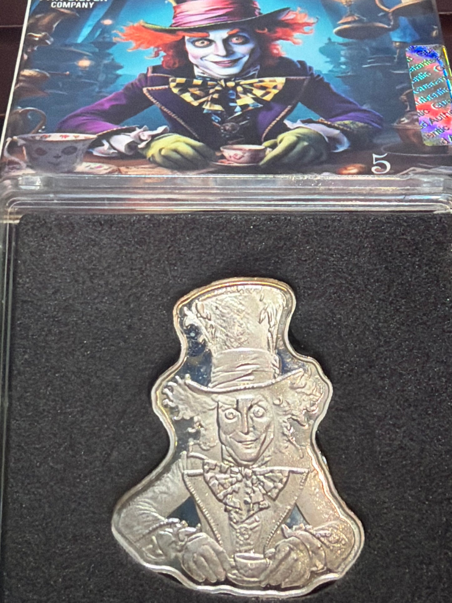 Pan Silver Company Limited Edition "Alice in Wonderland" 5-Piece Character Set