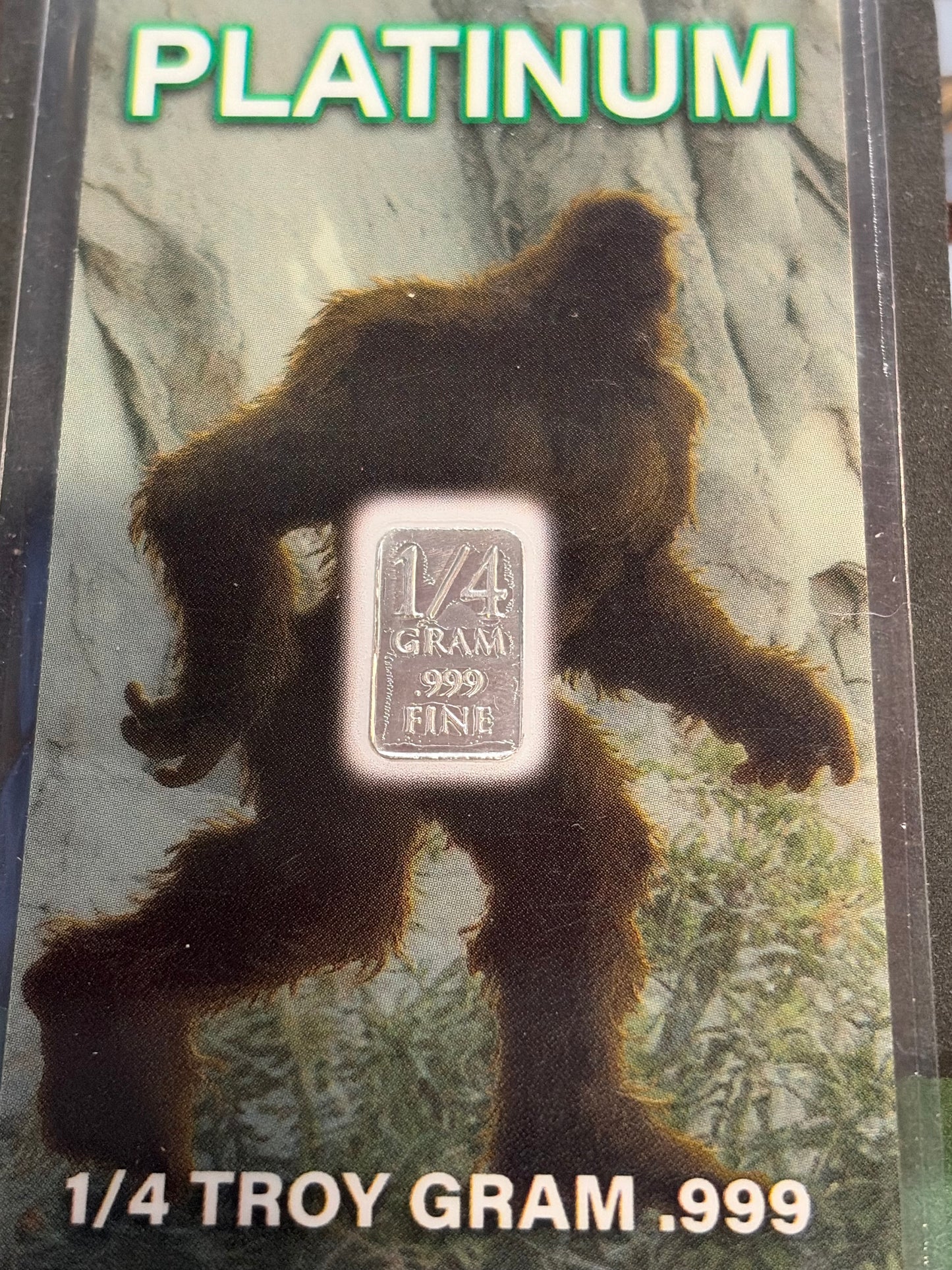 Bigfoot Bullion "1/4 Troy Gram" / Fractional Assay Pieces