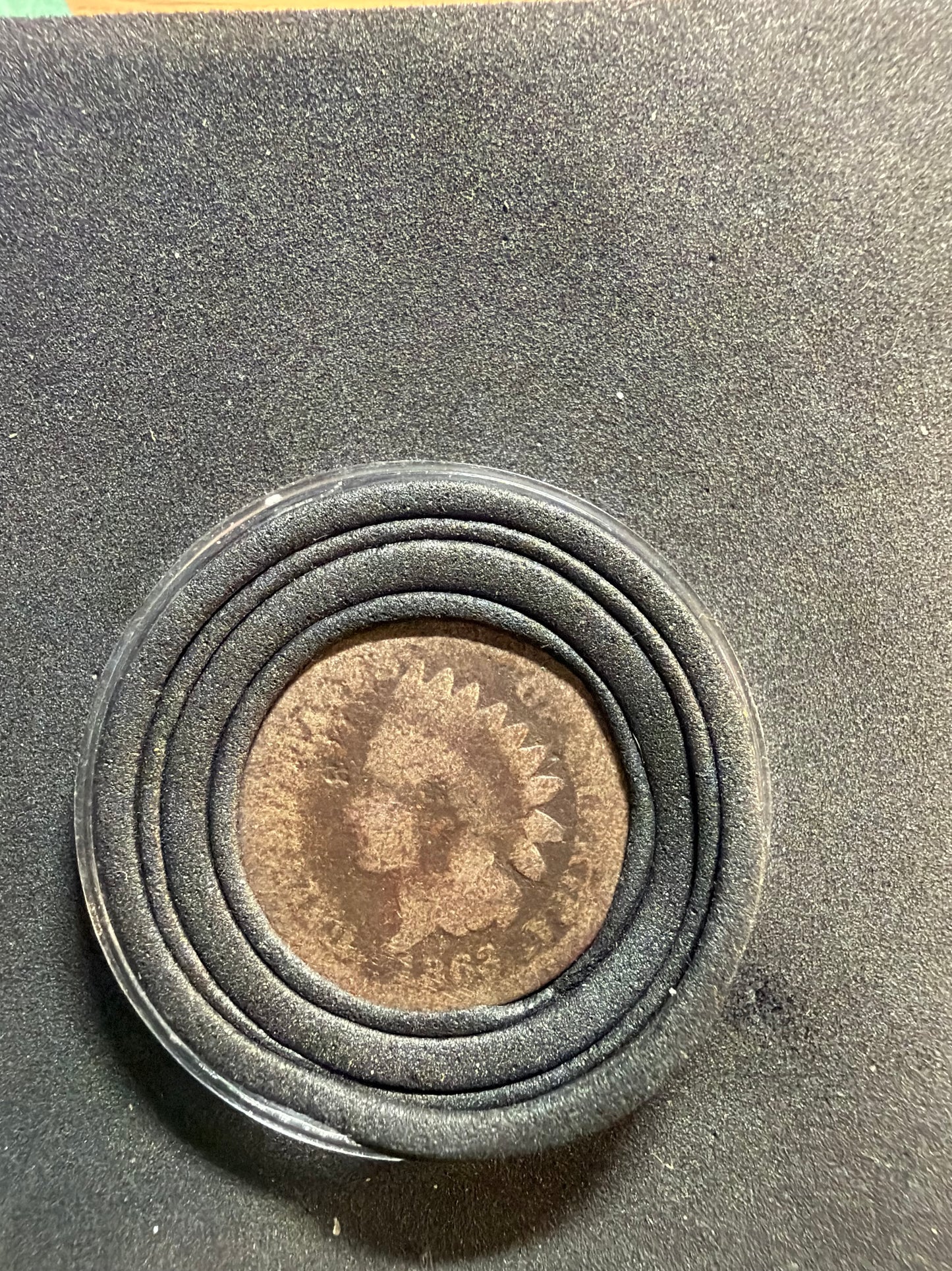 1863 Indian head cent