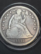1842 Seated Librty 1 Dollar