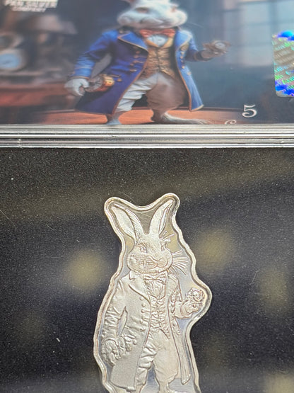 Pan Silver Company Limited Edition "Alice in Wonderland" 5-Piece Character Set