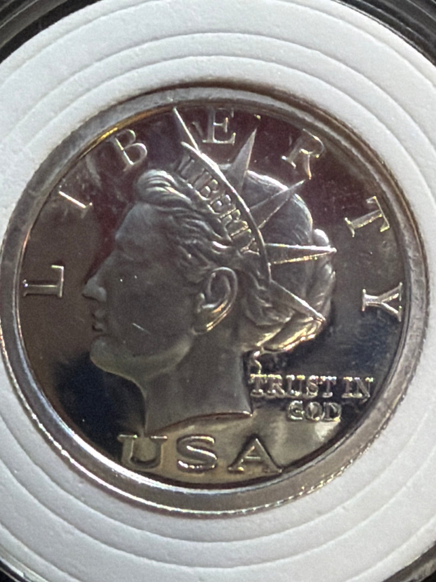 NORFED $5 Proof Liberty Dollar (1/4 oz .999 Fine Silver)