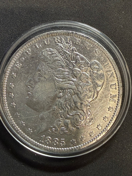 1885-O morgan dollar