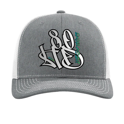 Heather Grey/ White - 112 - FRONT